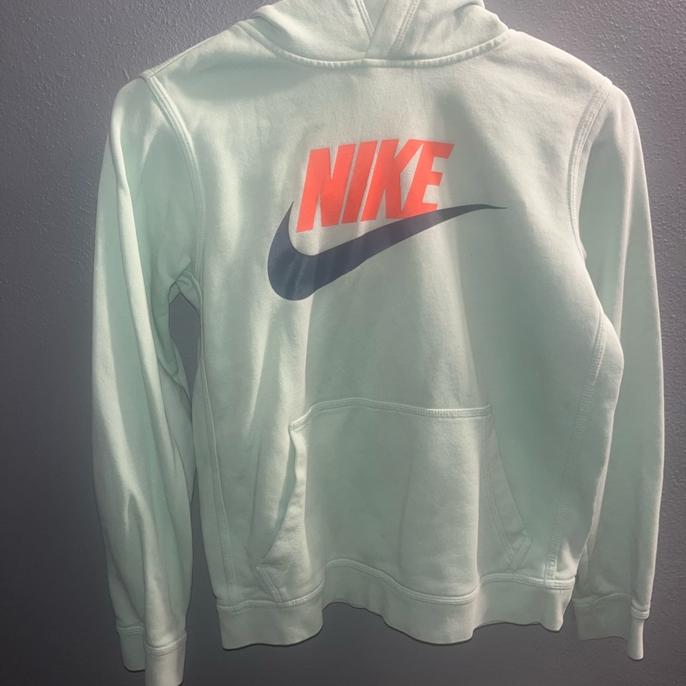 Light green women’s hoodie